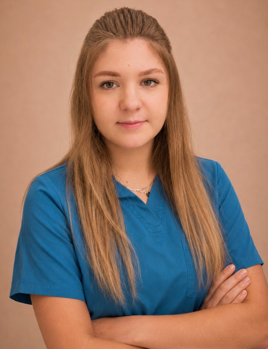 Maryna – Assistenz Azubi im 3. Lehrjahr, Zahnarztpraxis Görlach Kaufeburen